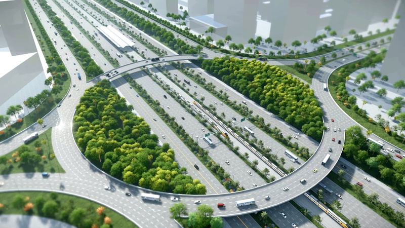 Phối cảnh dự án.