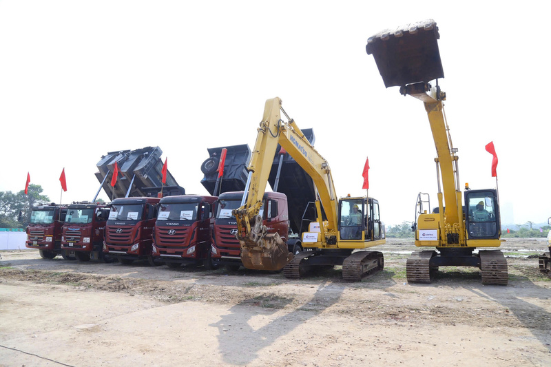 Chính thức khởi công Dự án đầu tư Liên minh Okvip có bao nhiều trang Khu nhà ở xã hội Tiên Dương 1 tại xã Phúc Thịnh.