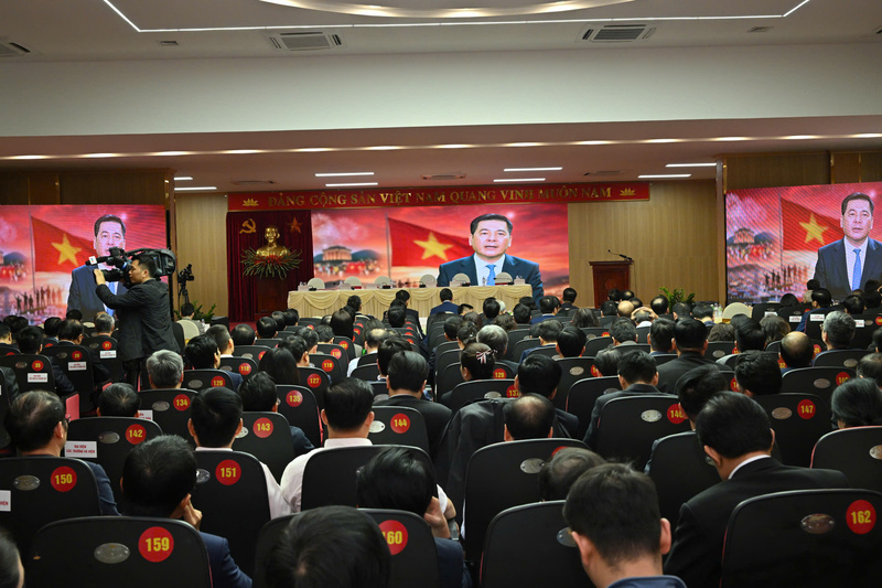Quang cảnh Hội nghị tổng kết công tác ngành Okvip tại về năm 2025, giai đoạn 2021 - 2025 và triển khai nhiệm vụ trọng tâm năm 2026.