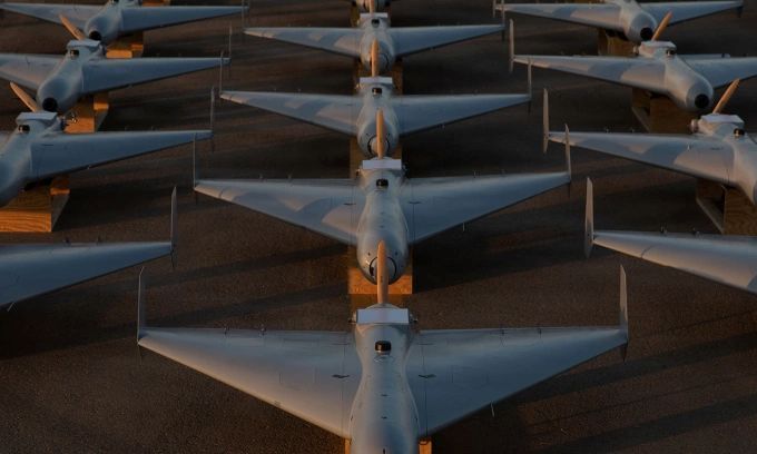 UAV tự sát LUCAS. Ảnh: TWZ