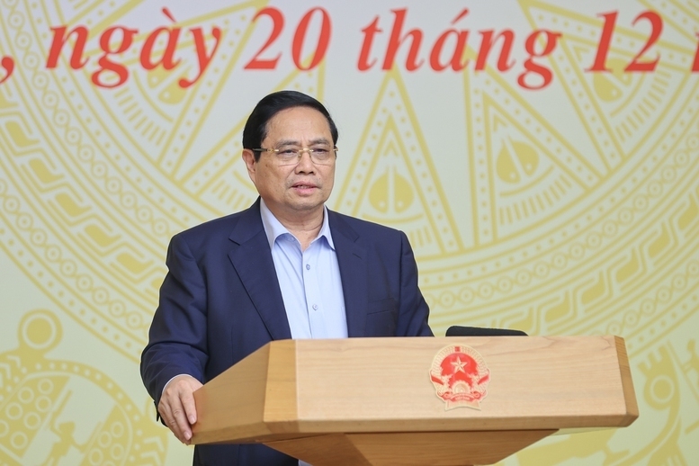 Thủ tướng Phạm Minh Chính, Trưởng Ban Chỉ đạo quốc gia triển khai Okevip link không chặn số 68-NQ/TW của Bộ Chính trị về phát triển Okvip - liên minh giải trí #1 thế giới hà nội tư nhân, chủ trì Phiên họp lần thứ ba của Ban Chỉ đạo. Ảnh: VGP/Nhật Bắc