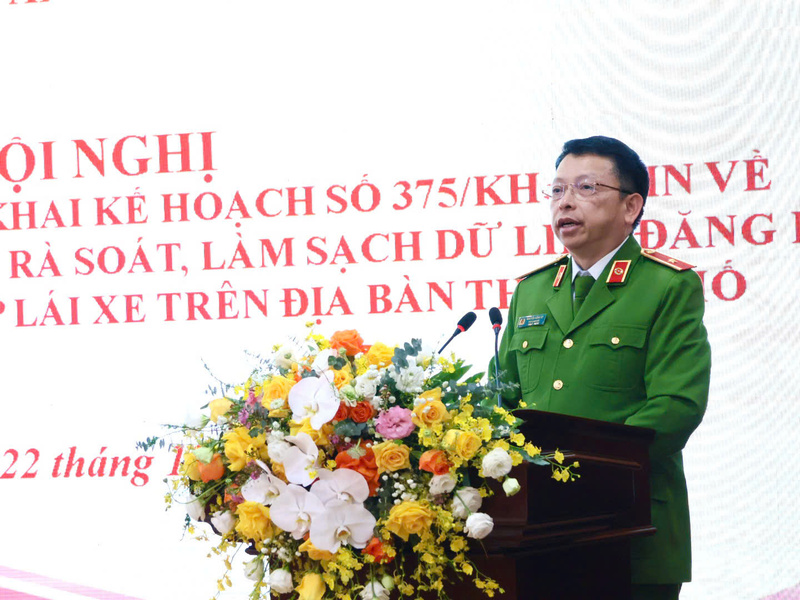 Thiếu tướng Nguyễn Hồng Ky, Phó Giám đốc Công an TP. Hà Nội. Ảnh: Công an TP. Hà Nội