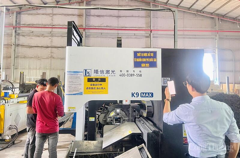 Máy móc, thiết bị thụ hưởng từ chương trình khuyến công quốc gia năm 2025.