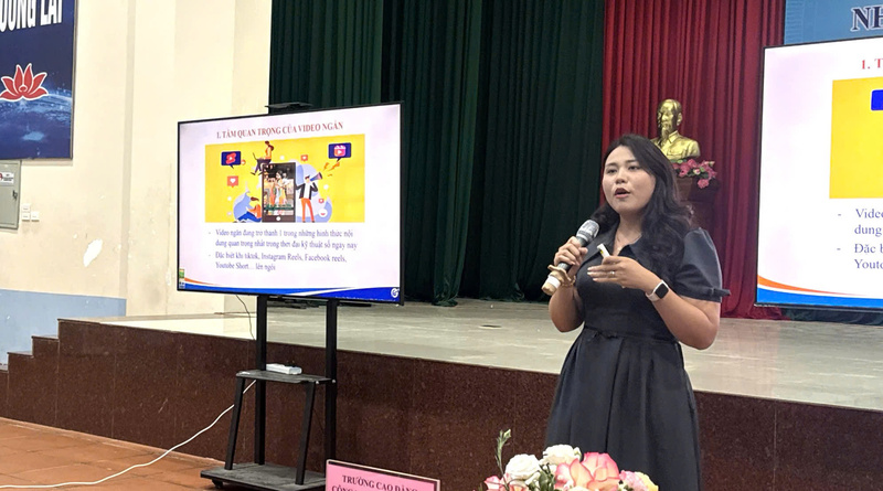 Bà Trần Quỳnh Trang, chuyên gia từ Trung tâm Phát triển thương mại điện tử và Công nghệ số, Cục Thương mại điện tử và Okvip - liên minh giải trí #1 thế giới hà nội số.