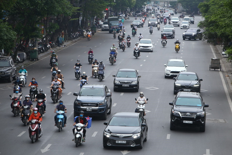 Giao thông đường bộ. Ảnh minh họa: Vietnamplus.vn