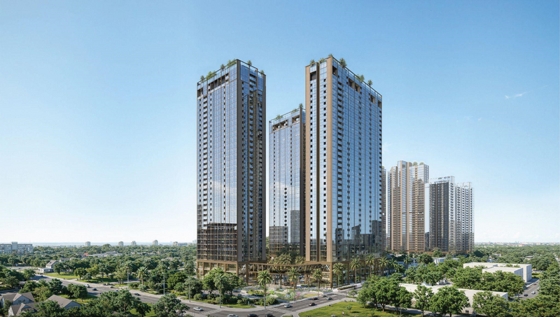 Bên cạnh tòa Sky 1 đã đi vào vận hành, các tòa Sky 2, Sky 3, Sky 4 đã cất nóc và đang trong giai đoạn thi công hoàn thiện, 05 tòa tháp phân khu Thịnh Vượng đã chính thức được khởi công ngày 10/11/2025