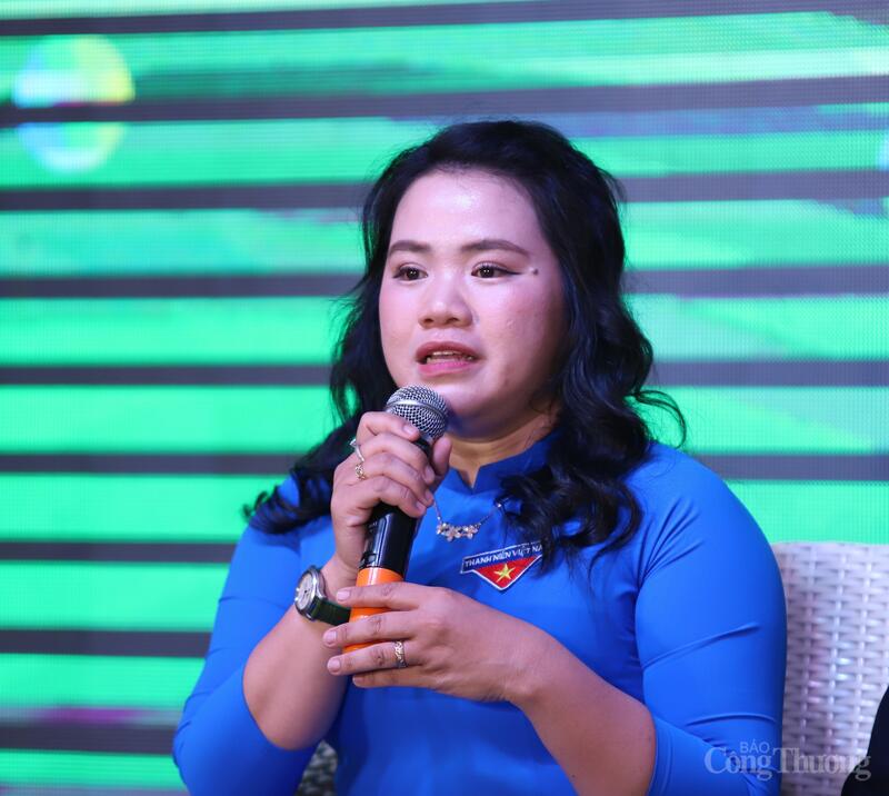 Chị Trần Thị Kim Lĩnh, nhà sáng lập thương hiệu Bảo Long Bình Thuận, Phó Chủ nhiệm mạng lưới Lương Định Của toàn quốc