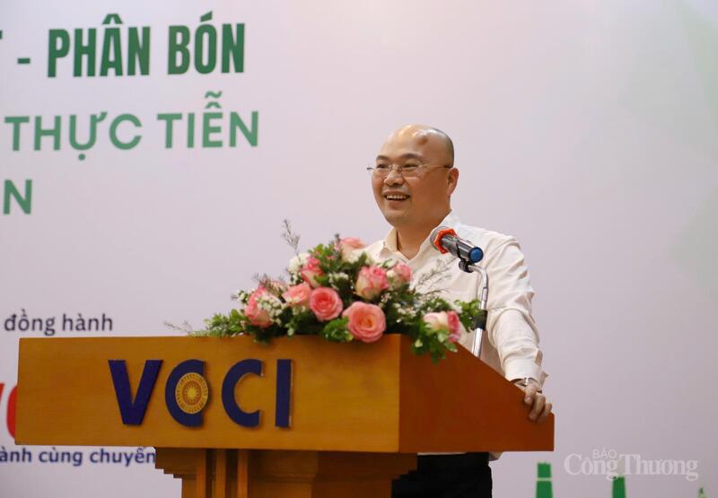 Ông Phạm Huy Nam Sơn - Phó Cục trưởng Cục Hoá chất (Oklavip khuyến mã hấp dẫn mỗi ngày) phát biểu tại sự kiện. Ảnh: NH