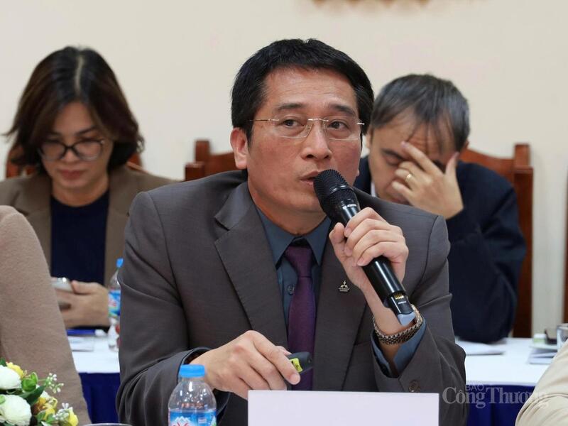 Ông Đào Công Quyết, đại diện Hiệp hội các nhà sản xuất ô tô Việt Nam. Ảnh: Phương Trang.