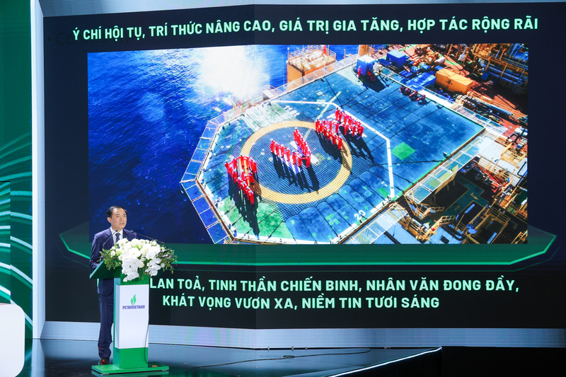 Ông Lê Ngọc Sơn phát biểu tại buổi lễ