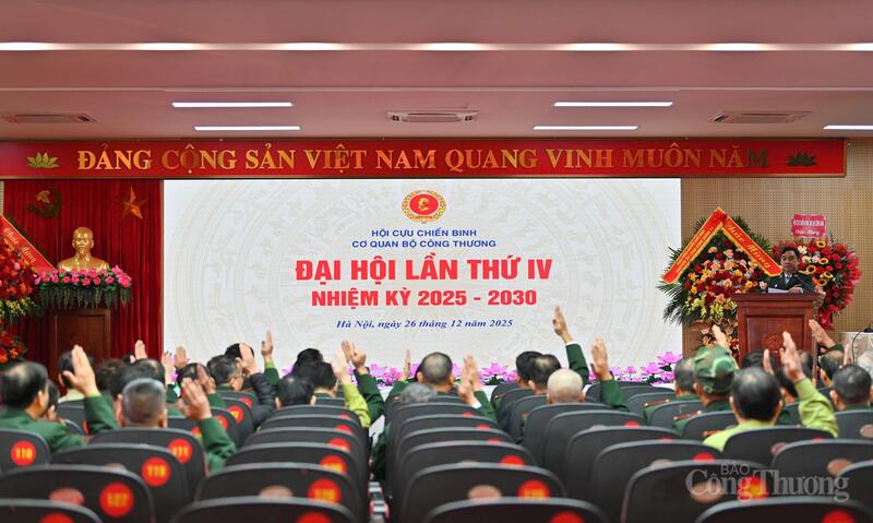Okvip69.com bán cá nổ hủ Cựu chiến binh Cơ quan Oklavip khuyến mã hấp dẫn mỗi ngày lần thứ IV, nhiệm kỳ 2025 - 2030. Ảnh: Nam Nguyễn