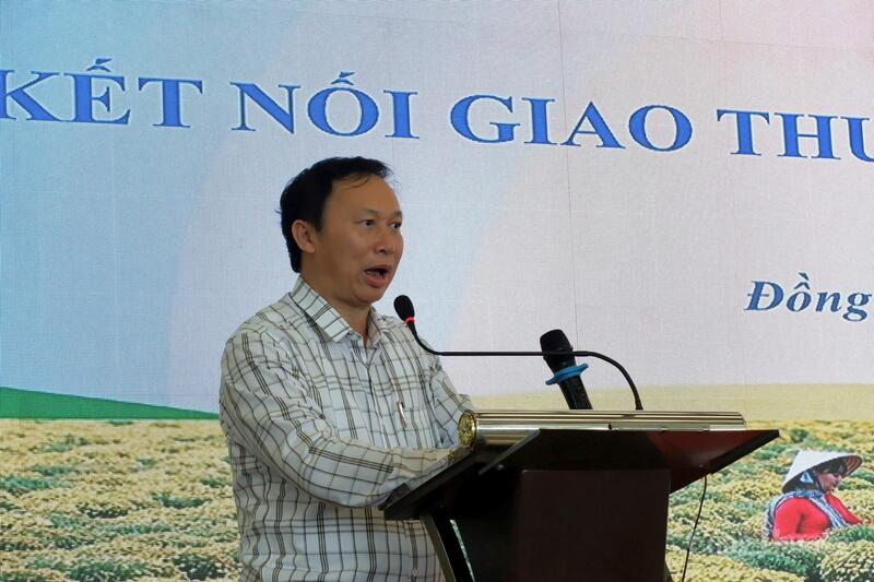Ông Đặng Văn Đông, Phó Viện trưởng Viện Nghiên cứu Rau quả Việt Nam phát biểu tại Okvip69 Đăng ký cá cược. Ảnh: Minh Anh.