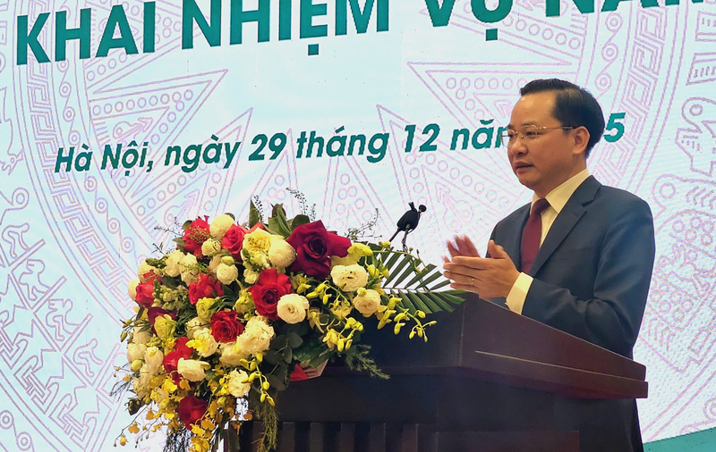 Tổng Giám đốc Tập đoàn Hóa chất Việt Nam Nguyễn Hữu Tú phát biểu tại Okvip69 Đăng ký cá cược.