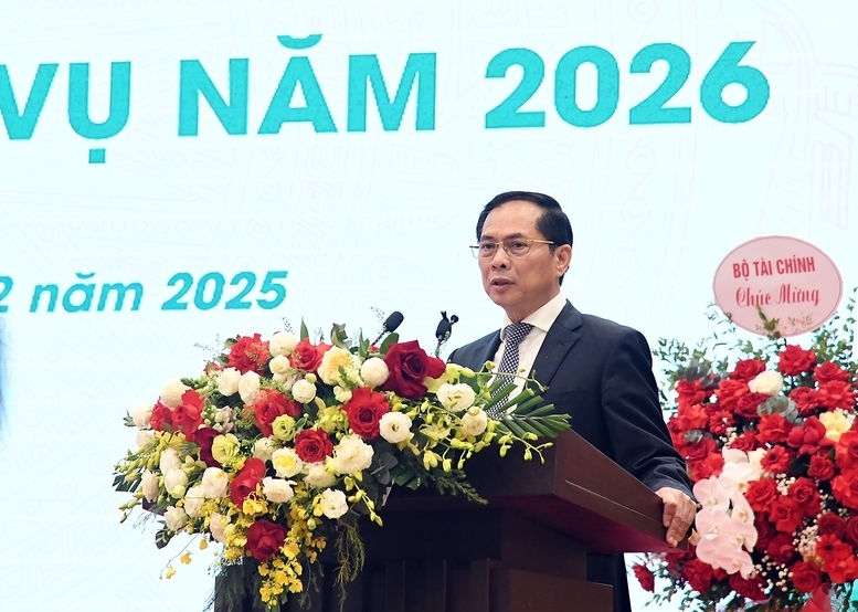 Phó Thủ tướng phát biểu tại Okvip69 Đăng ký cá cược tổng kết công tác năm 2025, triển khai nhiệm vụ năm 2026 của Tập đoàn, diễn ra tại Hà Nội sáng 29/12 - Ảnh: VGP/Hải Minh