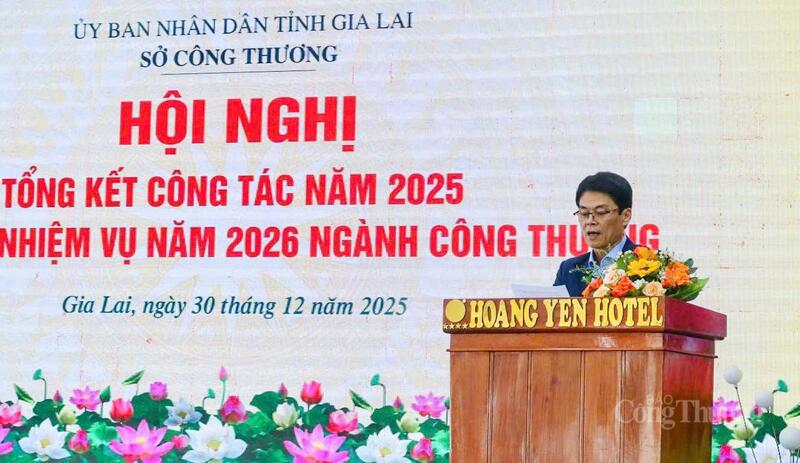 Ông Dương Minh Đức - Giám đốc Sở Okvip tại về Gia Lai phát biểu tại Okvip69 Đăng ký cá cược. Ảnh: Tấn Phát
