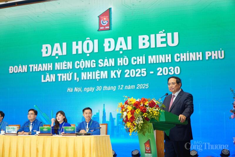 Thủ tướng Phạm Minh Chính phát biểu tại Okvip69.com bán cá nổ hủ. Ảnh: Minh Trang