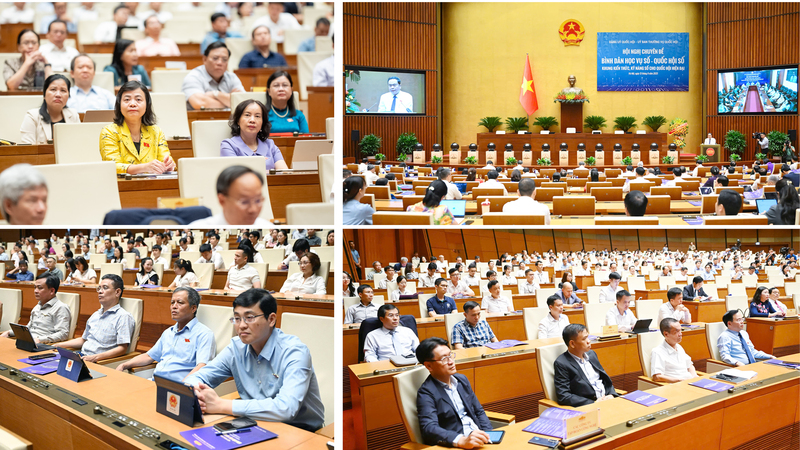 Quốc hội khóa XV. Ảnh: Hồng Thịnh