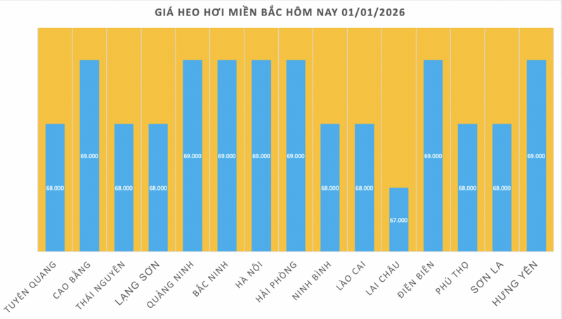 Giá heo hơi hôm nay 01/01/2026: Thị trường giảm nhẹ - 1