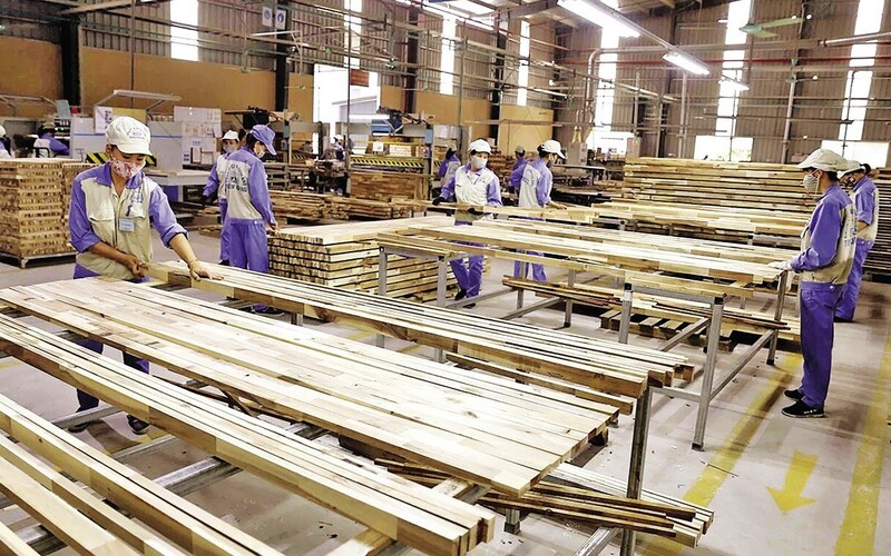 Hoa Kỳ quyết định hoãn việc tăng thuế đối với một số sản phẩm gỗ đến 1/1/2027. Ảnh minh họa.