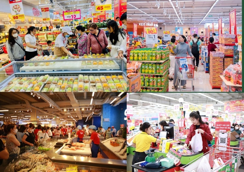 Đến năm 2030 quy mô thị trường bán lẻ hàng hóa và dịch vụ được dự báo tăng trưởng 10 - 12%/năm. Ảnh minh hoạ
