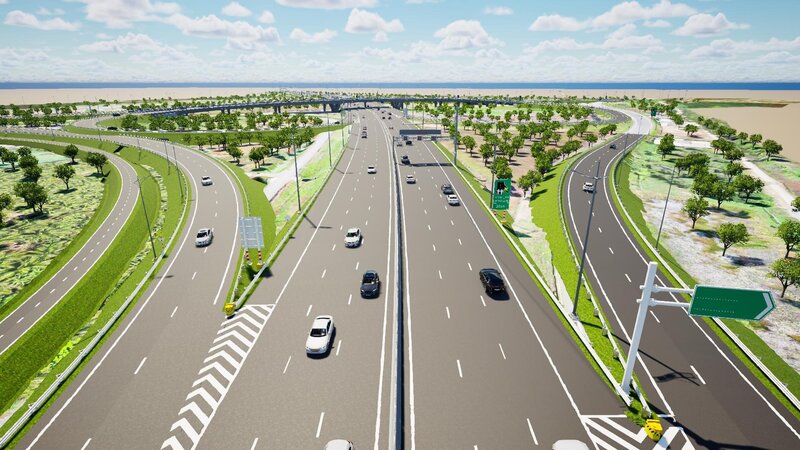 Dự án mở rộng cao tốc TP Hồ Chí Minh - Trung Lương - Mỹ Thuận.