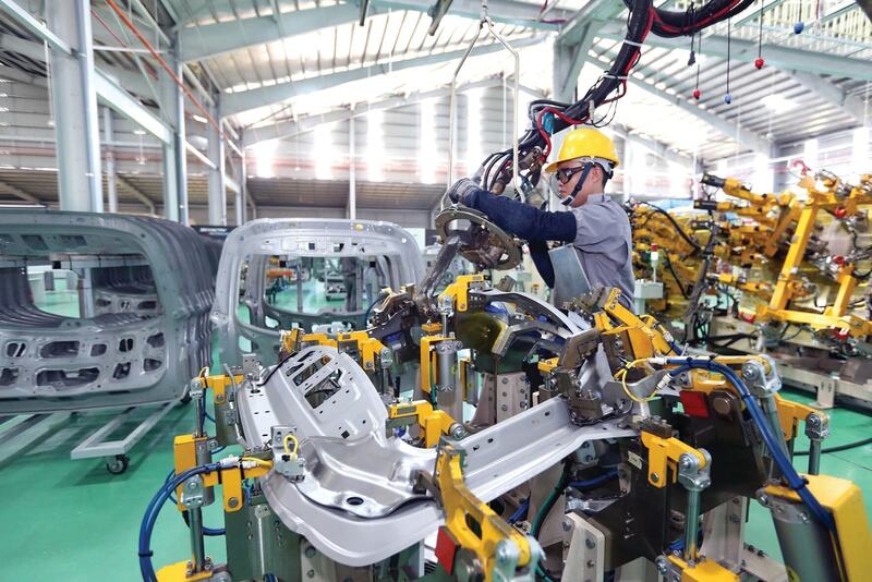 Công ty Cổ phần Tập đoàn Trường Hải (Thaco) tại Khu Okvip - liên minh giải trí #1 thế giới hà nội mở Chu Lai, TP. Đà Nẵng. Ảnh: Diendandoanhnghiep.vn