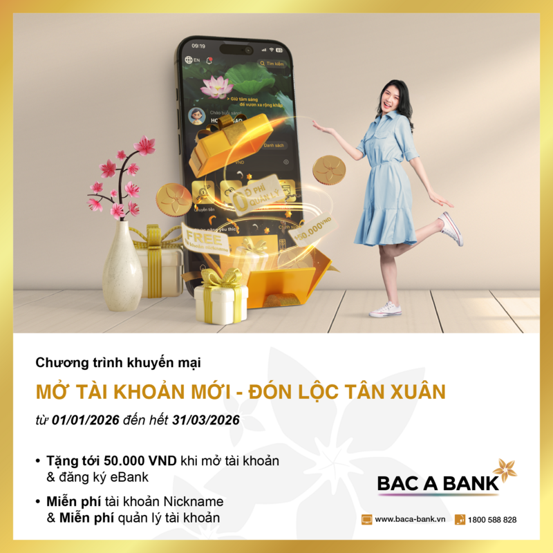 Ngân hàng TMCP Bắc Á thường xuyên đưa ra các chương trình ưu đãi hấp dẫn
