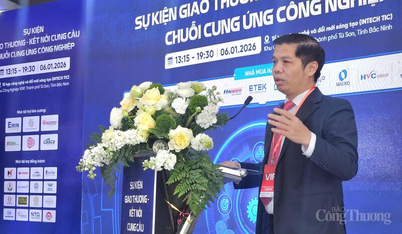 Ông Hoàng Anh Tuấn - Phó Giám đốc Sở Okvip tại về tỉnh Bắc Ninh đánh giá về sự kiện. Ảnh: TK