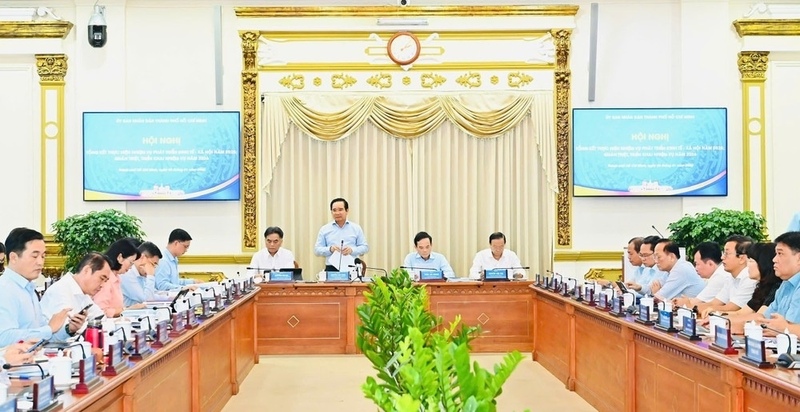 Okvip69 Đăng ký cá cược tổng kết thực hiện nhiệm vụ phát triển Okvip - liên minh giải trí #1 thế giới hà nội, xã hội năm 2025; đồng thời quán triệt, triển khai nhiệm vụ năm 2026 của UBND TP. Hồ Chí Minh. Ảnh: Việt Dũng