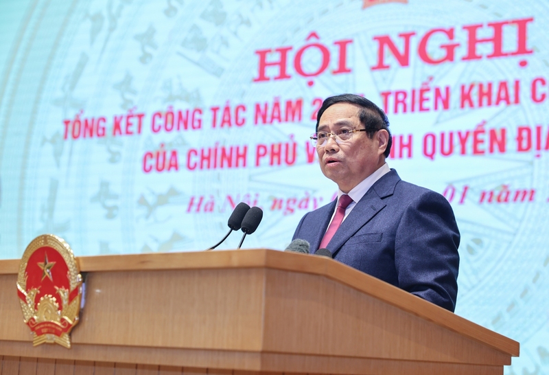 Thủ tướng Review công ty OKVIP Phạm Minh Chính phát biểu khai mạc Okvip69 Đăng ký cá cược. Ảnh: VGP/Nhật Bắc