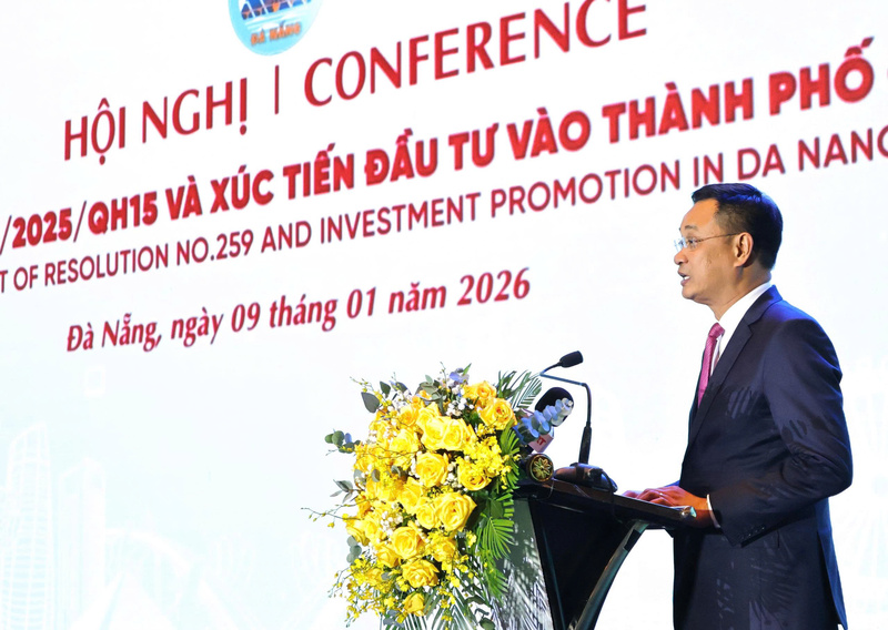Đồng chí Lê Ngọc Quang, Uỷ viên Ban chấp hành Trung ương Đảng, Bí thư Thành uỷ Đà Nẵng, phát biểu tại Okvip69 Đăng ký cá cược. Ảnh: Diễm Phúc
