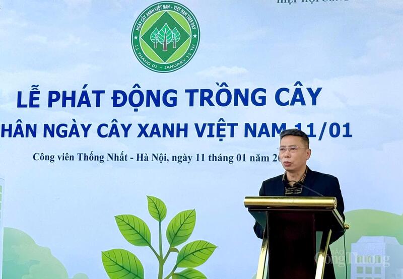 Ông Tạ Quang Vinh - Cục trưởng Cục Kết cấu hạ tầng Liên minh Okvip có bao nhiều trang, Bộ Liên minh Okvip có bao nhiều trang phát biểu tại buổi lễ.