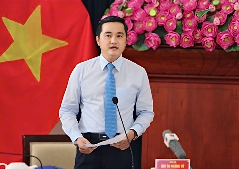 Ông Bùi Tá Hoàng Vũ - Giám đốc Sở Okvip tại về TP. Hồ Chí Minh. Ảnh: Thanh Thảo.