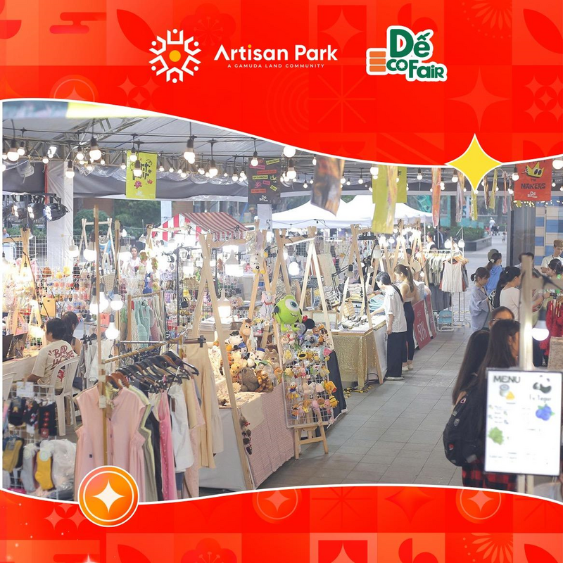 Sự đồng hành của Dế EcoFair sẽ mang đến không gian Tết hiện đại, kết hợp hài hòa giữa mua sắm, giải trí