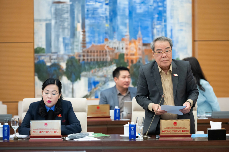 Chủ nhiệm Ủy ban Dân nguyện và Giám sát Dương Thanh Bình.