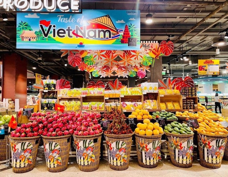 Hiện nay, nhiều hàng hóa Việt Nam đã hiện diện tại nhiều hệ thống phân phối nước ngoài. Ảnh: Moit.gov.vn