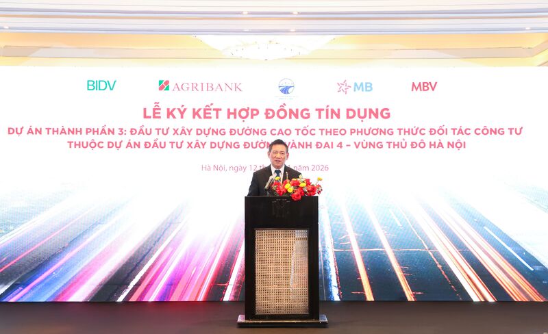 Phó Thủ tướng Hồ Đức Phớc phát biểu chỉ đạo lễ ký kết.