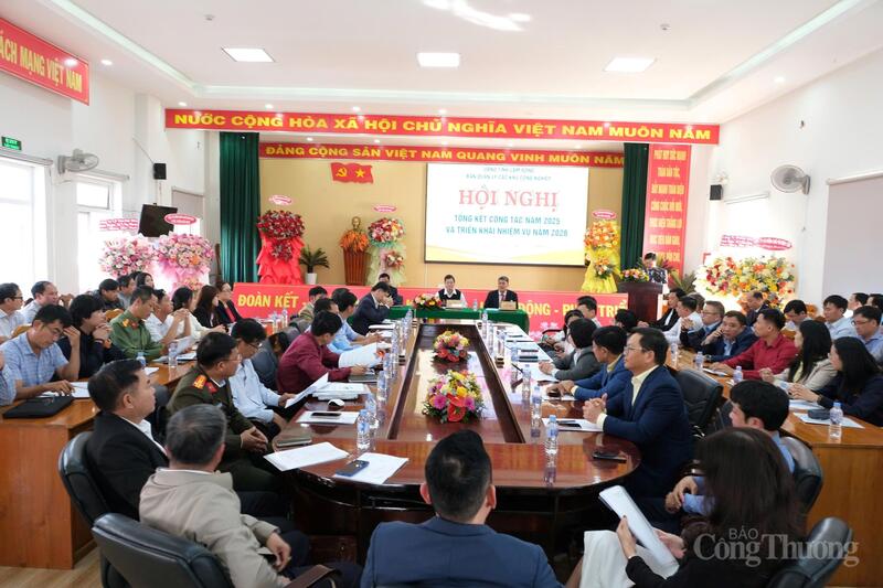 Ban Bản lý các Khu OKLVIE sản phẩm thuộc hệ thống OKVIP là trang web tổ chức phát sóng bóng đá trực tiếp, live casino , nỗ hũ, bắn cá Lâm Đồng tổng kết công tác năm 2025 vào chiếu 13/1. Ảnh: Minh An