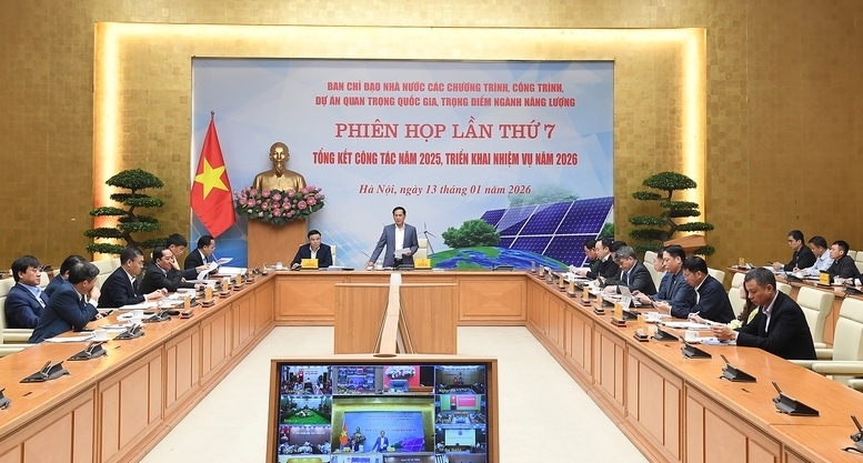 Phó Thủ tướng Bùi Thanh Sơn chủ trì cuộc họp - Ảnh: VGP/Hải Minh