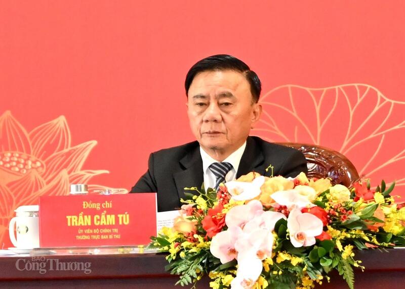 Thường trực Ban Bí thư Trần Cẩm Tú. Ảnh: Cấn Dũng