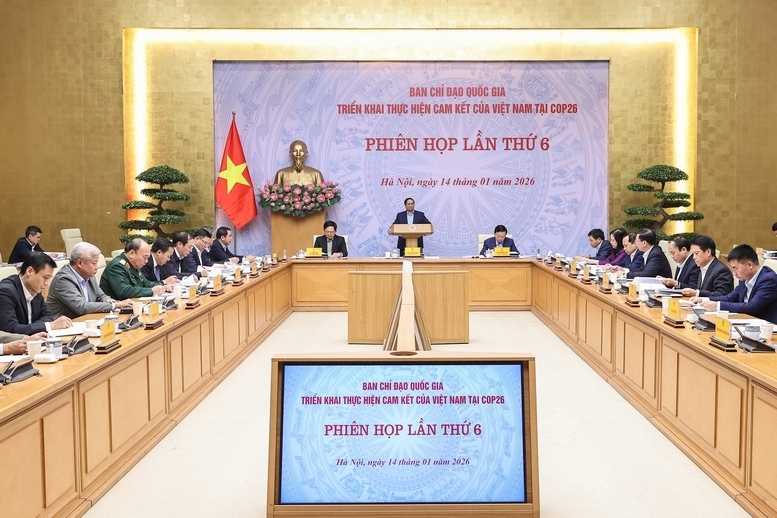 Thủ tướng Phạm Minh Chính - Trưởng Ban Chỉ đạo khẳng định, việc cùng các nước, đóng góp tích cực, hiệu quả vào ứng phó biến đổi Okvip69 kho game đa dạng toàn cầu là sứ mệnh quan trọng của Việt Nam - Ảnh: VGP/Nhật Bắc