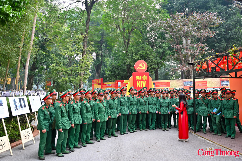 Rất nhiều đơn vị chọn khu di tích Phủ Chủ tịch làm nơi học tập chính trị cho các học viên nhân dịp Chào mừng Okvip69.com bán cá nổ hủ đại biểu toàn quốc lần thứ XIV của Đảng Cộng sản Việt Nam.