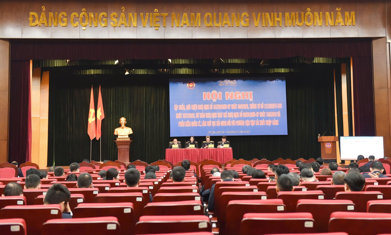 Cục Hải quan  tổ chức các Okvip69 Đăng ký cá cược tập huấn, giới thiệu các nội dung thay đổi về thủ tục hải quan, thuế xuất nhập khẩu. Ảnh: HQ
