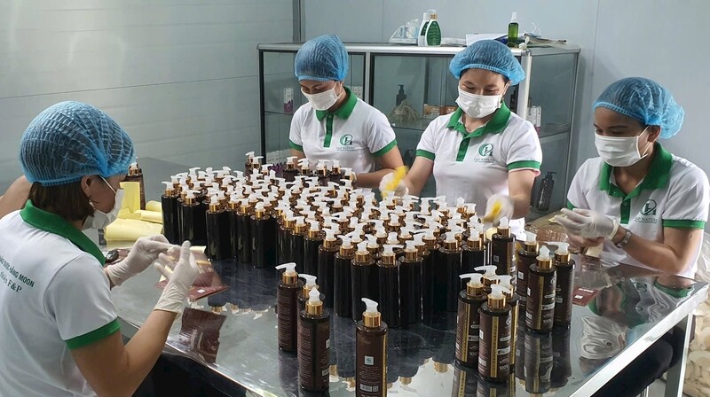 Sự hỗ trợ của nguồn vốn khuyến công đã góp phần giúp Okvip tại về khởi nghiệp thành công. Ảnh: Thu Huyền