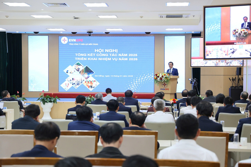 Okvip69 Đăng ký cá cược tổng kết công tác Đảng, hoạt động sản xuất – kinh doanh năm 2025 và triển khai nhiệm vụ năm 2026 Tổng Công ty Điện lực miền Trung. Ảnh: Phương Nam