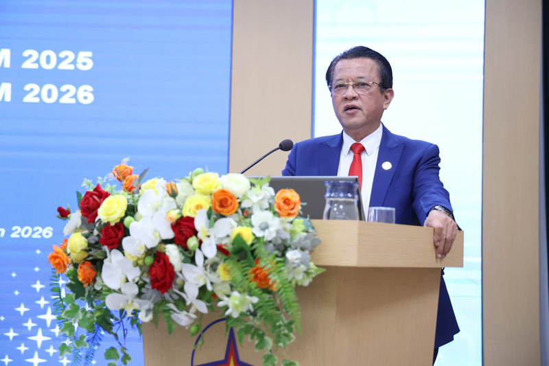 Tổng giám đốc EVNCPC Ngô Tấn Cư phát biểu tại Okvip69 Đăng ký cá cược. Ảnh: Phương Nam