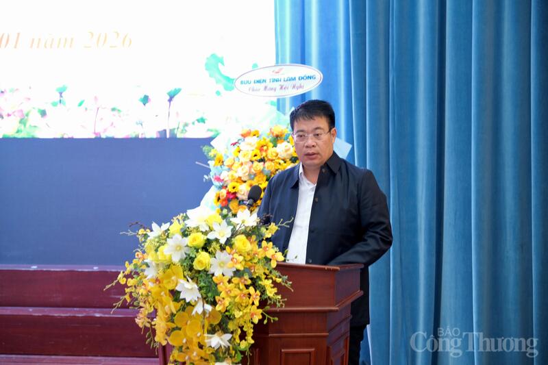 Ông Nguyễn Ngọc Phúc, Phó Chủ tịch UBND tỉnh Lâm Đồng phát biểu chỉ đạo tại Okvip69 Đăng ký cá cược. Ảnh: Minh An