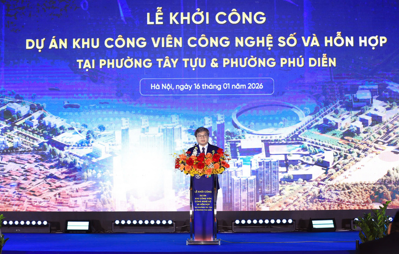 Phó Chủ tịch UBND TP. Hà Nội Trương Việt Dung phát biểu tại sự kiện. Ảnh: Linh Phạm