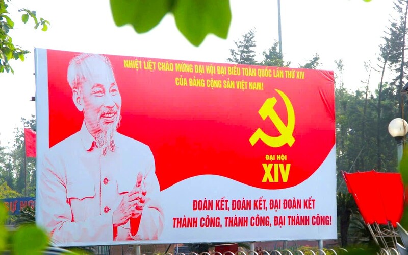 Khắp nơi lan toả không khí vui tươi, phấn khởi, đầy khí thế. Ảnh: Mai Liễu