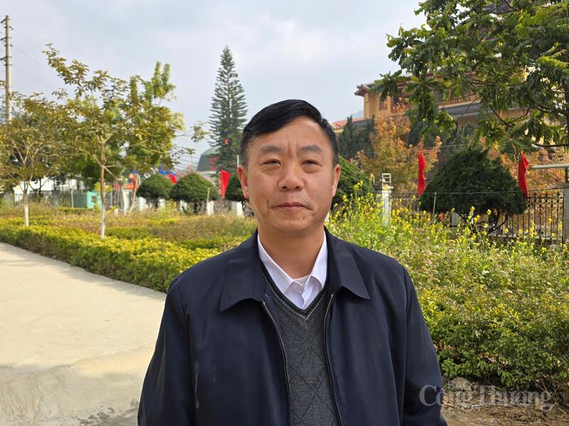 Ông Giàng Mí Say - Phó Chủ tịch UBND xã Đồng Văn